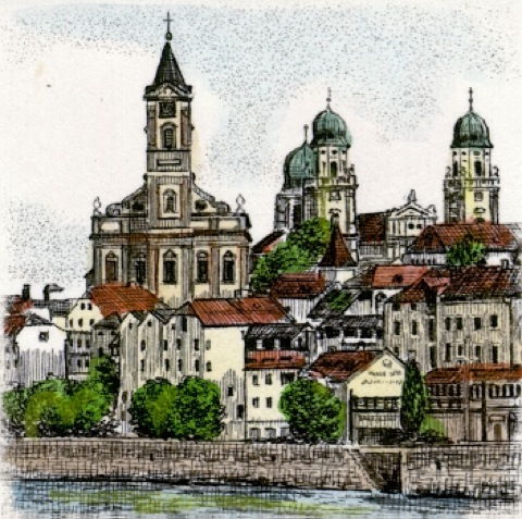 Passau, St. Paul und Stephan