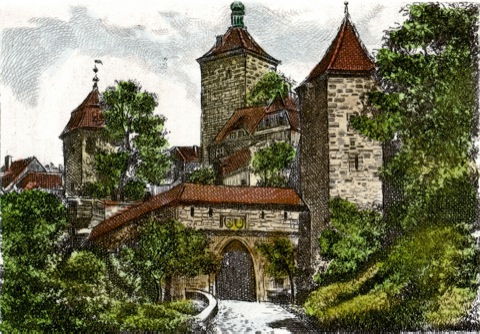 Rothenburg, Kobolzeller Tor