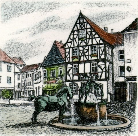 Alzey, Brunnen