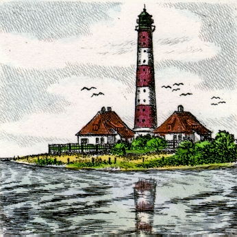 Nordsee, Leuchtturm