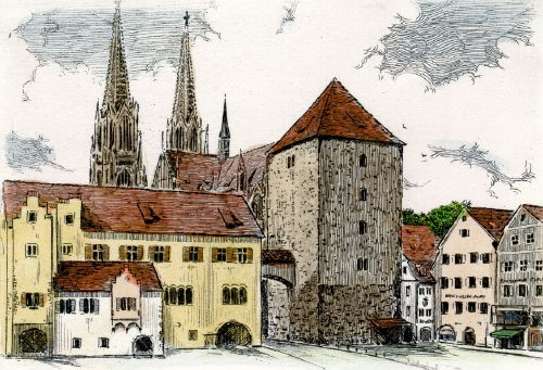 Regensburg, Alter Kornmarkt
