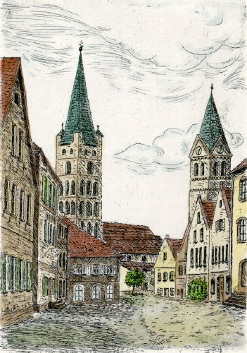 Moosburg, Stadtplatz