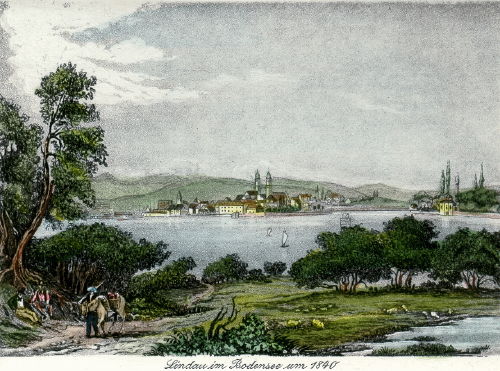 Lindau, um 1840