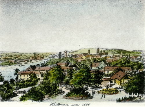 Heilbronn, um 1850